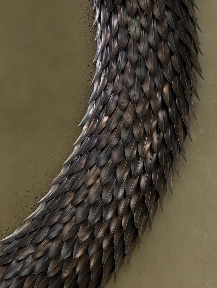 Cox-London-Furniture-Lighting-and-Art-Studio-Plumed-Serpent-Mirror-DarkBronze-02