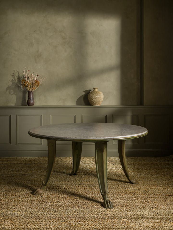 Cox-London-Furniture-Lighting-and-Art-Studio-CPT53-Lion-Leg-Table-With-Swaledale-Top-02
