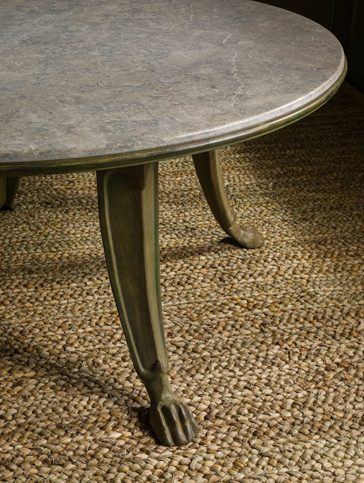 Cox-London-Furniture-Lighting-and-Art-Studio-CPT53-Lion-Leg-Table-With-Swaledale-Top-03