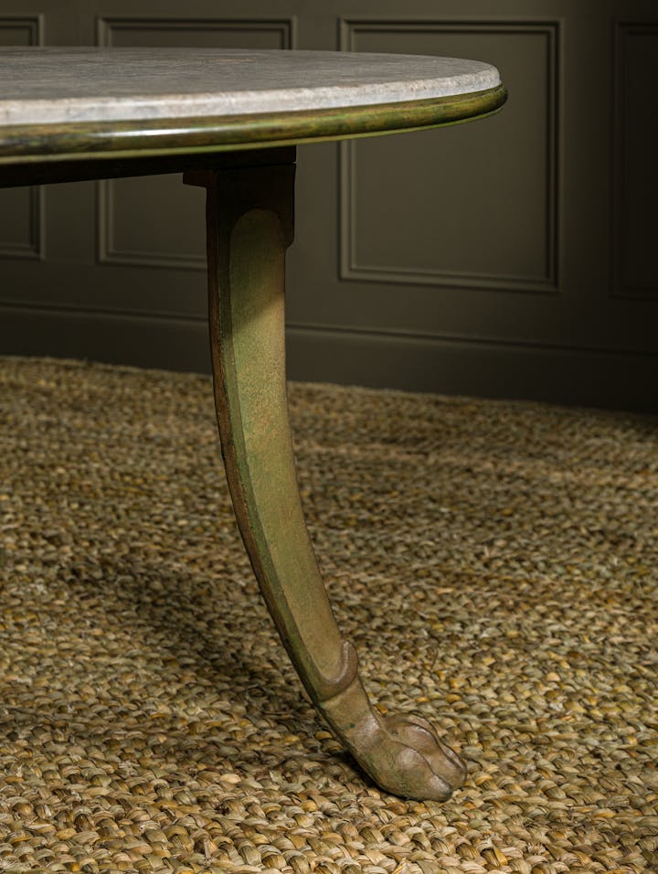 Cox-London-Furniture-Lighting-and-Art-Studio-CPT53-Lion-Leg-Table-With-Swaledale-Top-08