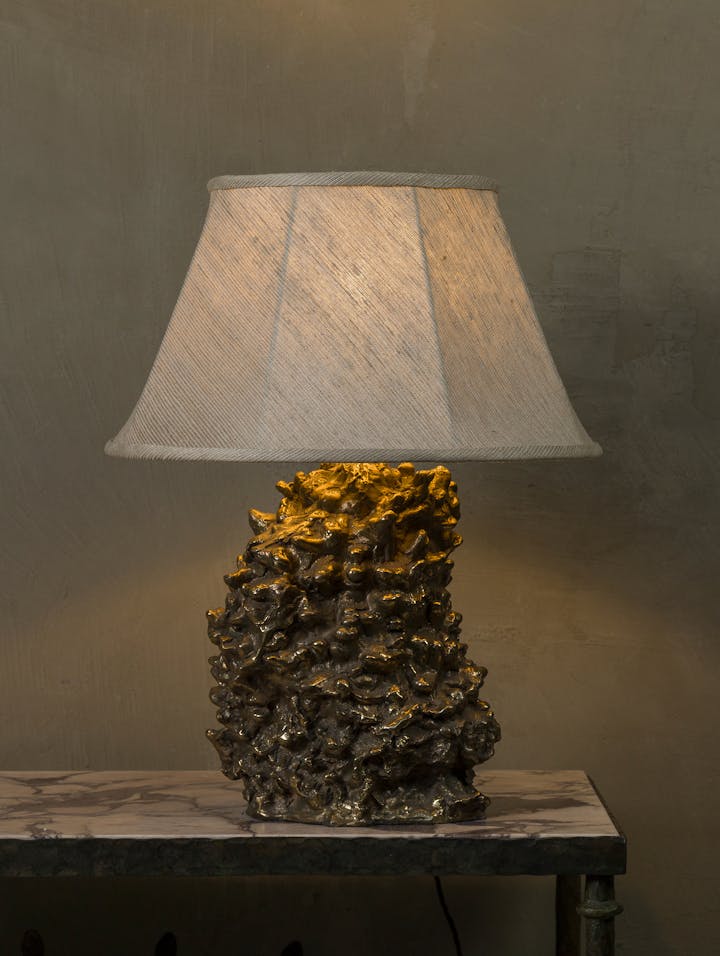 Cox-London-Furniture-Lighting-and-Art-Studio-BS5 Tussah Silk Tapered Lamp Shade-01