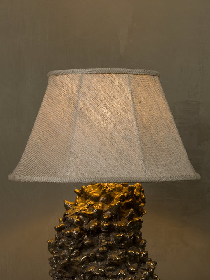 Cox-London-Furniture-Lighting-and-Art-Studio-BS5 Tussah Silk Tapered Lamp Shade-02