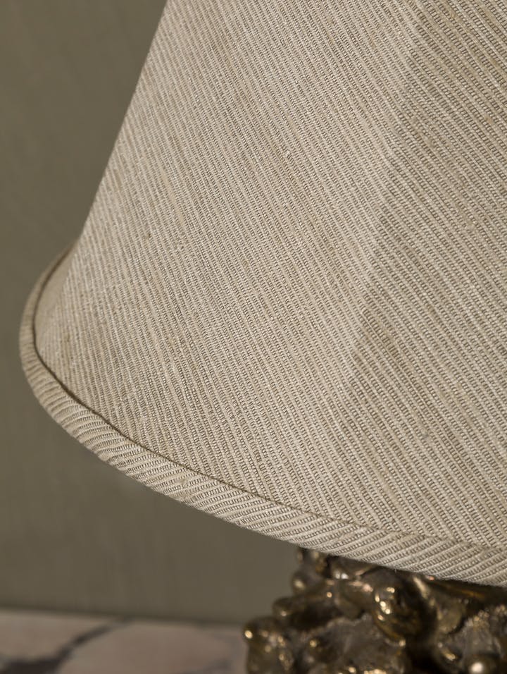 Cox-London-Furniture-Lighting-and-Art-Studio-BS5 Tussah Silk Tapered Lamp Shade-04