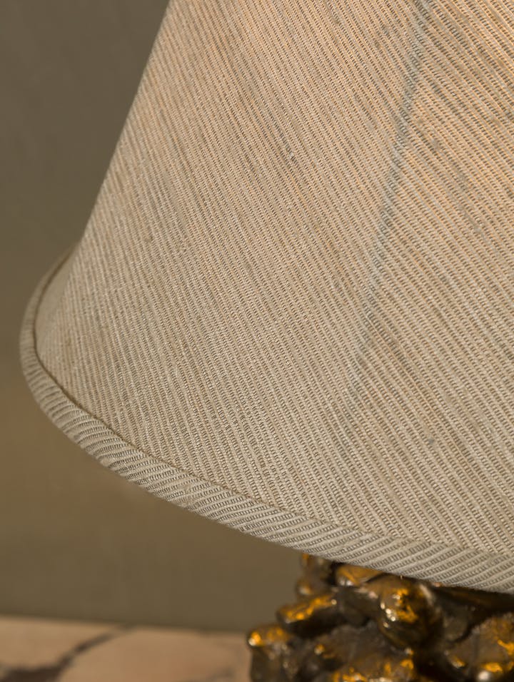 Cox-London-Furniture-Lighting-and-Art-Studio-BS5 Tussah Silk Tapered Lamp Shade-05