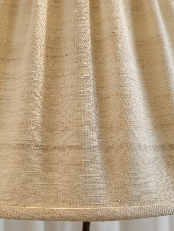 Cox-London-Furniture-Lighting-and-Art-Studio-BS1 Large Gathered Raw Silk Shade-04