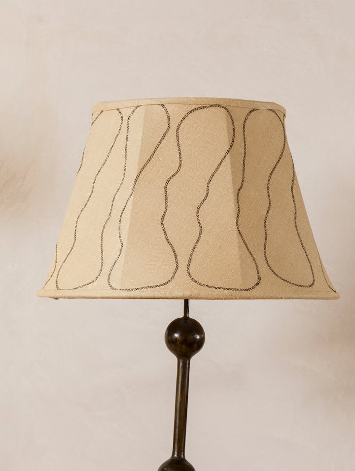 Cox-London-Furniture-Lighting-and-Art-Studio-BS2 Cumulus Stitch Silk Shade-01