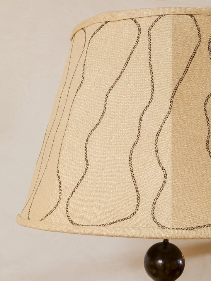 Cox-London-Furniture-Lighting-and-Art-Studio-BS2 Cumulus Stitch Silk Shade-02