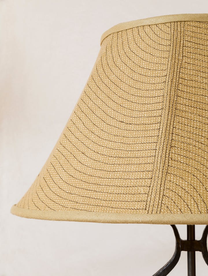 Cox-London-Furniture-Lighting-and-Art-Studio-BS3 Nebulous Stitch Silk Shade-03