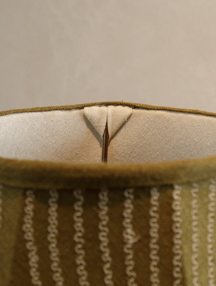 Cox-London-Furniture-Lighting-and-Art-Studio-BS6 Ripple Stitch Silk Shade-06