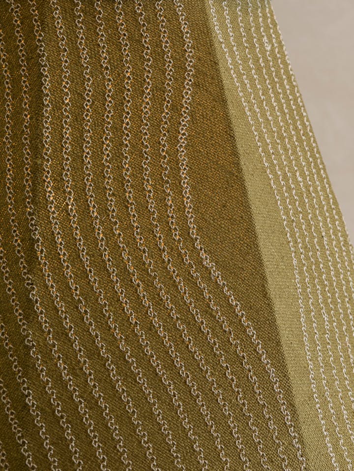 Cox-London-Furniture-Lighting-and-Art-Studio-BS6 Ripple Stitch Silk Shade-07