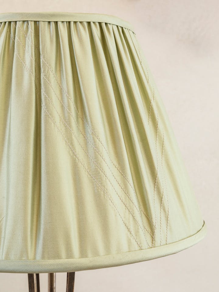 Cox-London-Furniture-Lighting-and-Art-Studio-BS7 Small Gather Stitch Silk Shade-03