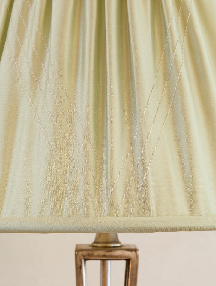 Cox-London-Furniture-Lighting-and-Art-Studio-BS7 Small Gather Stitch Silk Shade-05
