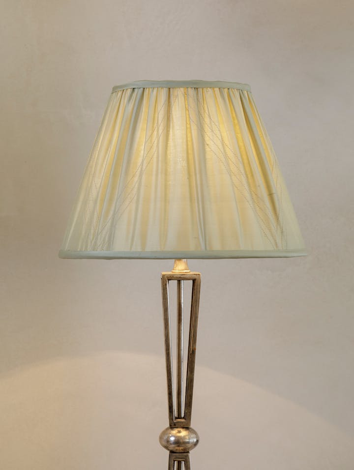 Cox-London-Furniture-Lighting-and-Art-Studio-BS7 Small Gather Stitch Silk Shade-06