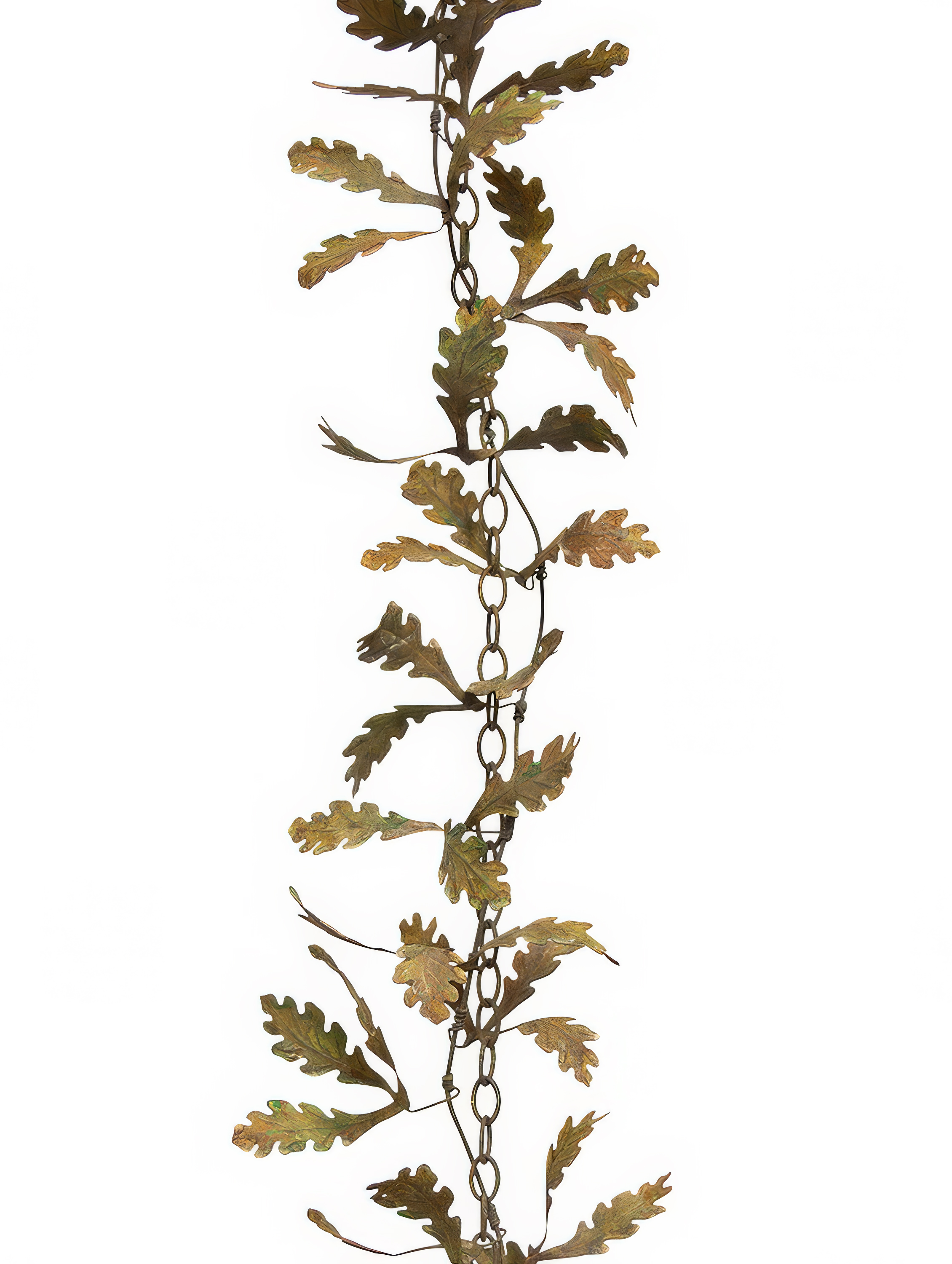 Cox-London-Furniture-Lighting-and-Art-Studio-Decorated Oak Leaf Chain-02