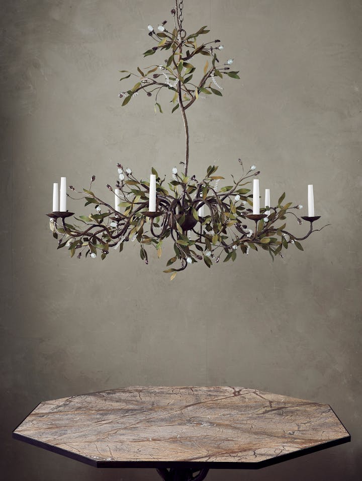 Cox-London-Furniture-Lighting-and-Art-Studio-CPC18-Ornamental Olive Chandelier-01