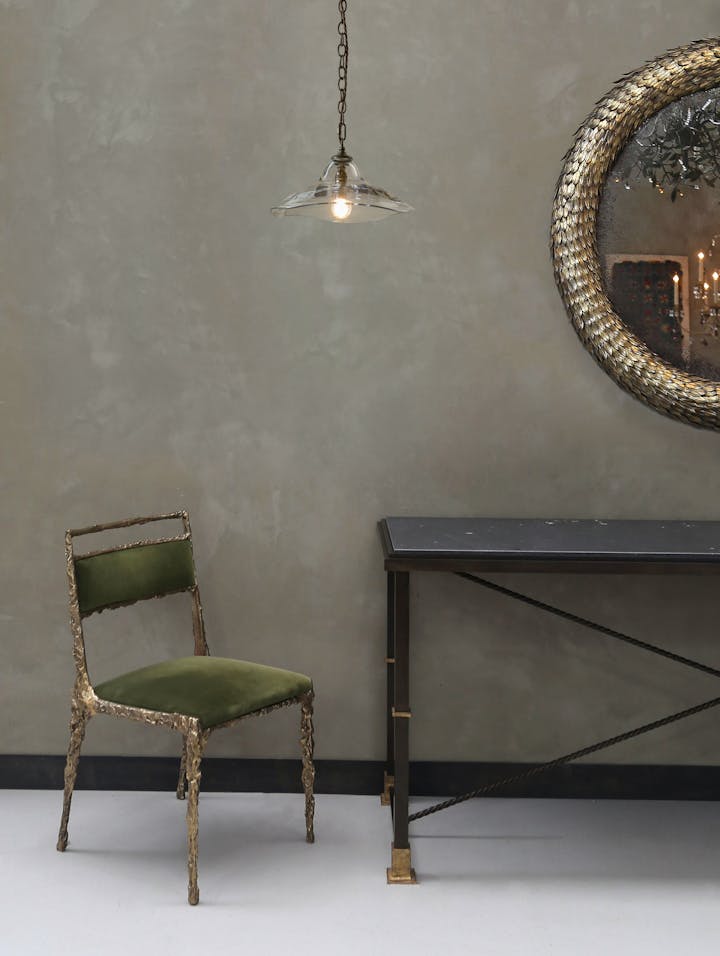 Cox-London-Furniture-Lighting-and-Art-Studio-CPC41 Clear Glass Coolie Light-02