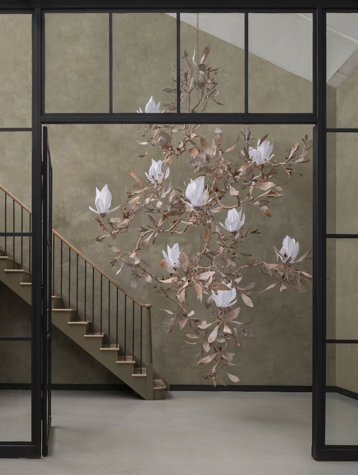 Cox-London-Furniture-Lighting-and-Art-Studio-CPC52-Magnolia Grandiflora Chandelier-02
