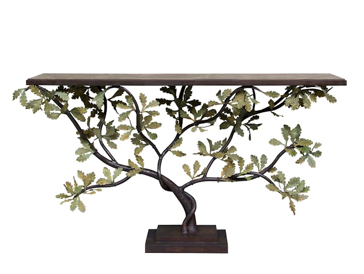 Cox-London-Furniture-Lighting-and-Art-Studio-CPT21-Oak-Leaf-Console-08