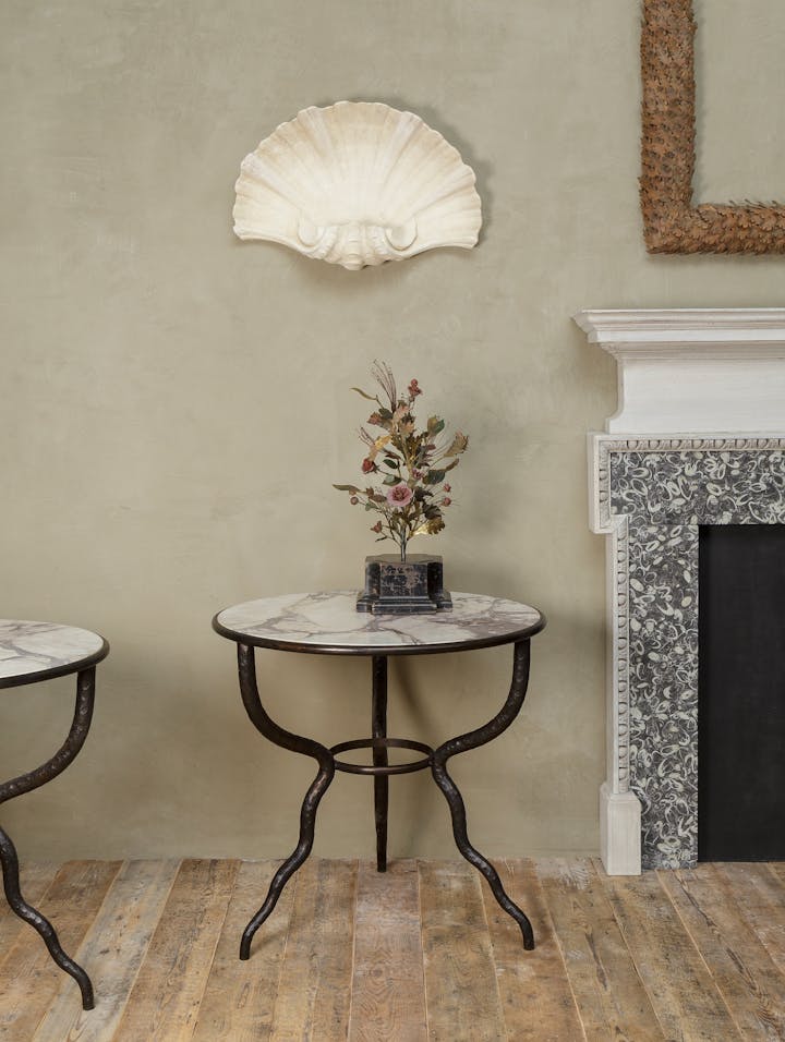 Cox-London-Furniture-Lighting-and-Art-Studio-CPT41-Fluvius-Table-Bronze-Patina-with-Calcatta-Viola-Marble-02