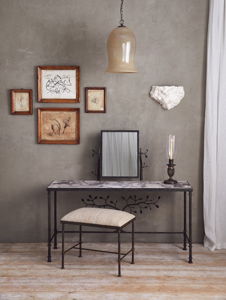 Cox-London-Furniture-Lighting-and-Art-Studio-CPT45-Tree-of-Life-Dressing-Table-with-Mirror-and-Stool-Calacatta-Viola-11