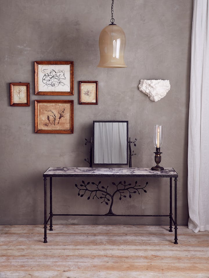 Cox-London-Furniture-Lighting-and-Art-Studio-CPT45-Tree-of-Life-Dressing-Table-with-Mirror-and-Stool-Calacatta-Viola-12