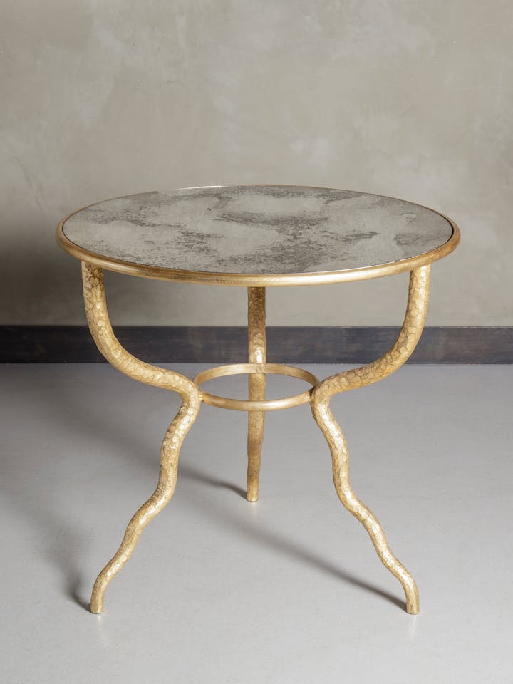 Cox-London-Furniture-Lighting-and-Art-Studio-CPT47-Fluvius-Table-distressed-gilt-with-antiqued-mirror-top-01