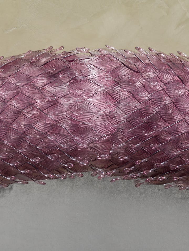 Cox-London-Furniture-Lighting-and-Art-Studio-Dark Amethyst Glass Venetian Round-11