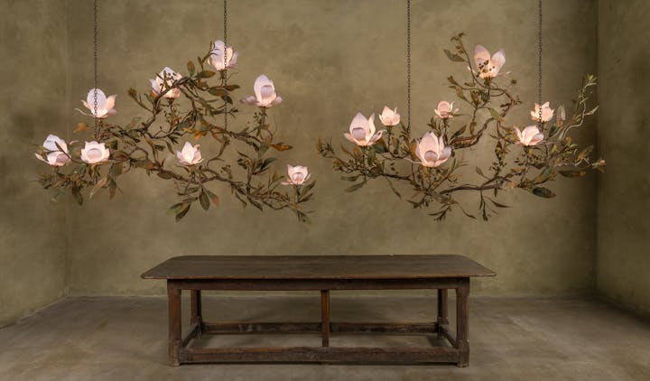 Cox-London-Furniture-Lighting-and-Art-Studio-Winter Magnolia-pair