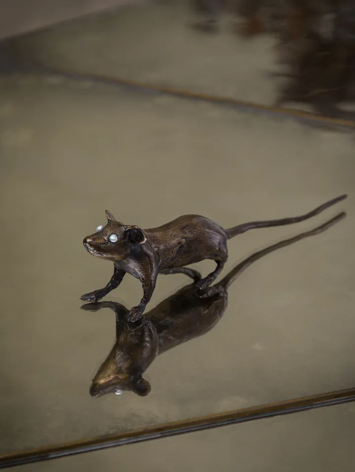 Cox-London-Furniture-Lighting-and-Art-Studio-Cautious Mouse - rich bronze-05