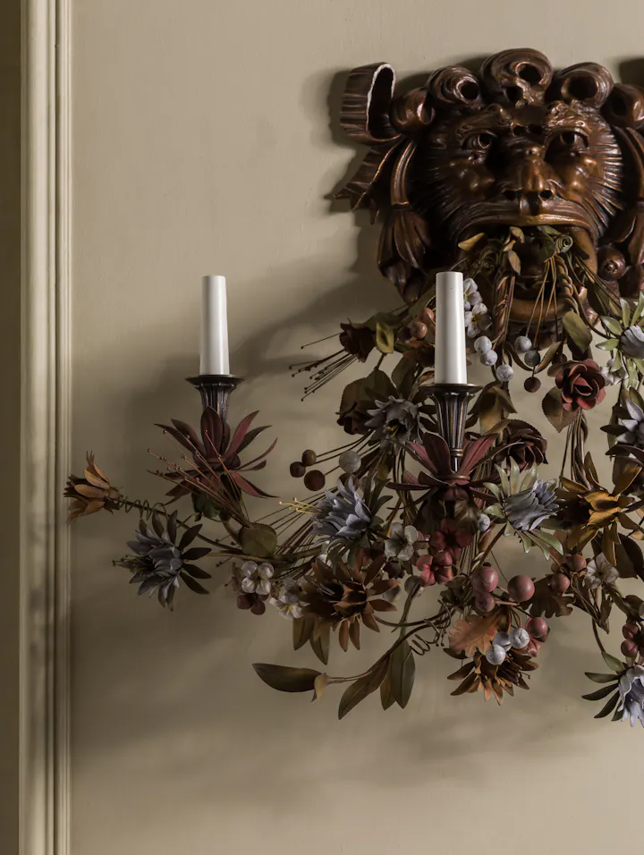 Cox-London-Furniture-Lighting-and-Art-Studio-Green Man (French candles)-05