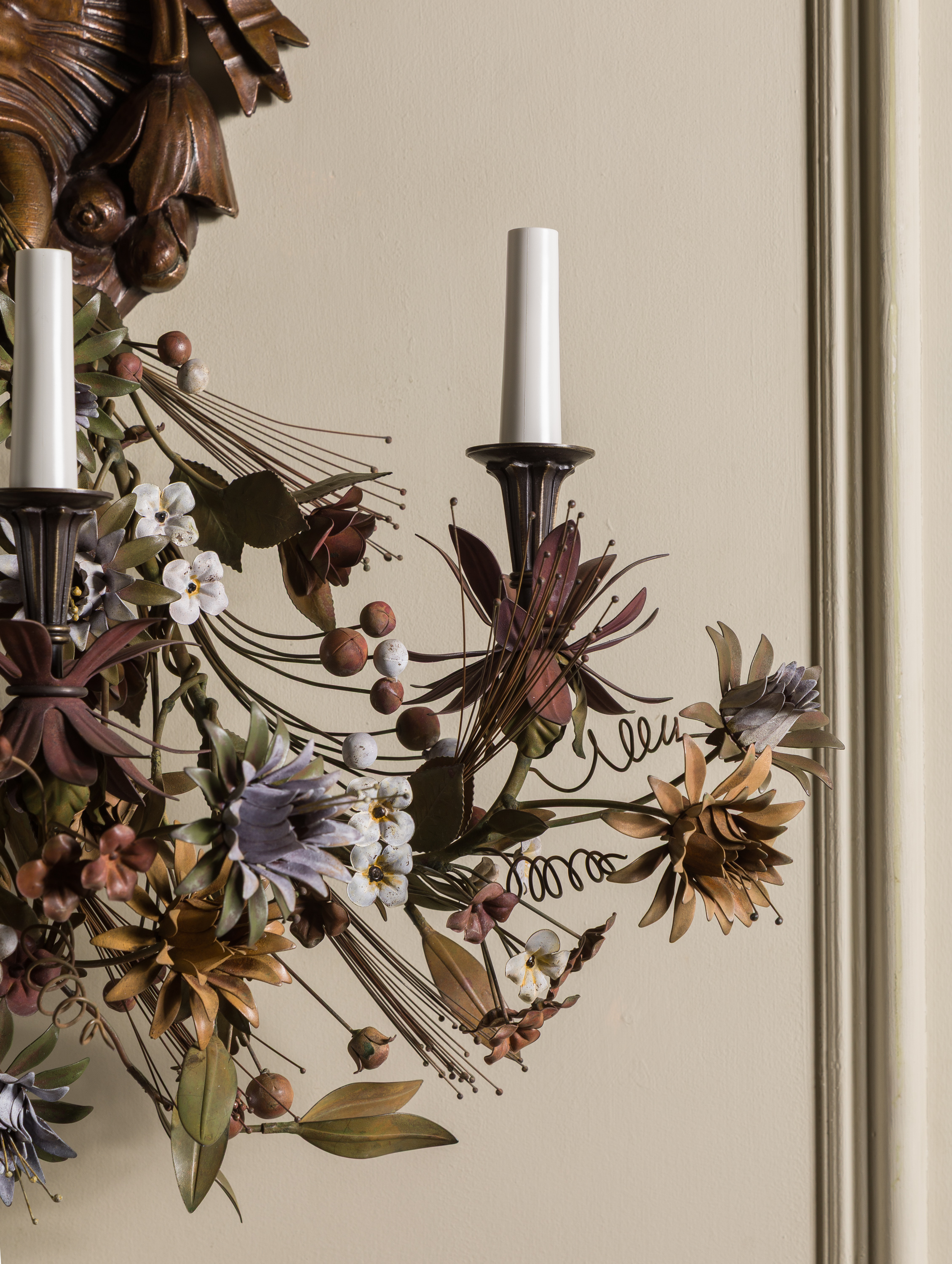 Cox-London-Furniture-Lighting-and-Art-Studio-Green Man (French candles)-03