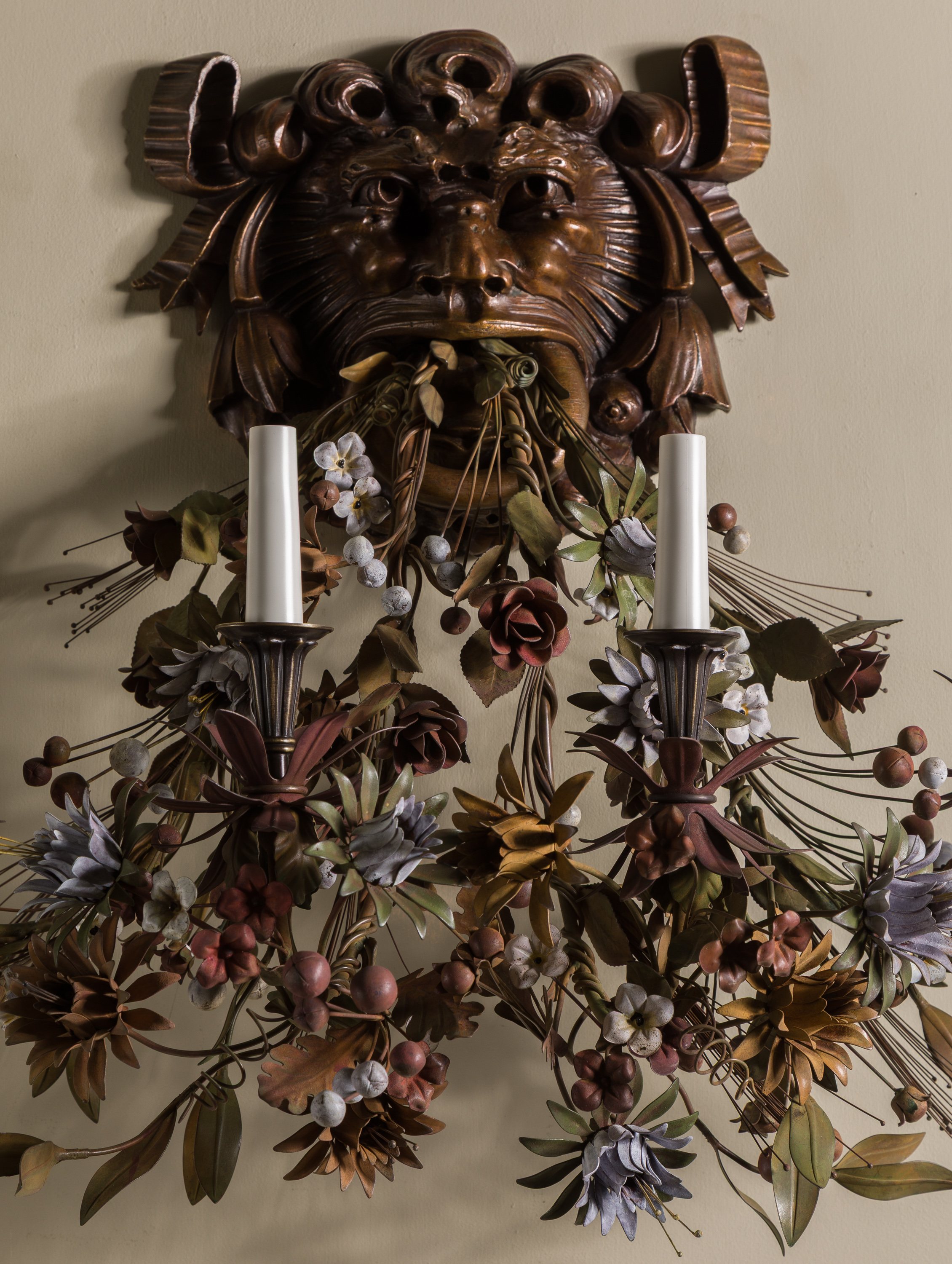 Cox-London-Furniture-Lighting-and-Art-Studio-Green Man (French candles)-04