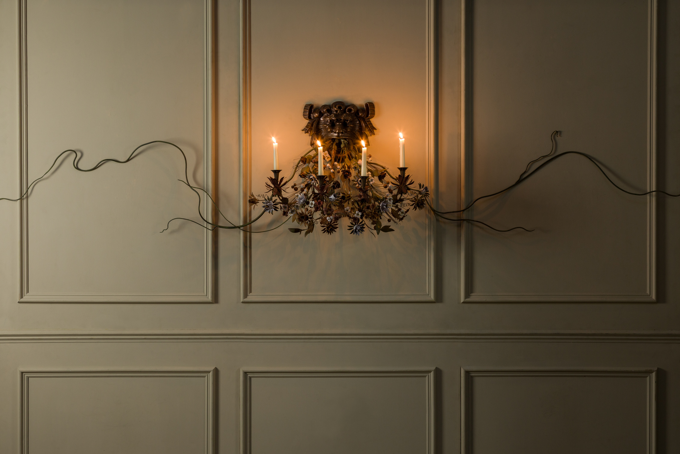 Cox-London-Furniture-Lighting-and-Art-Studio-Green Man candles-01