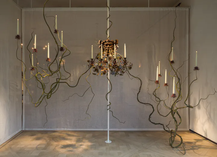 Cox-London-Furniture-Lighting-and-Art-Studio-Window Green Man-01