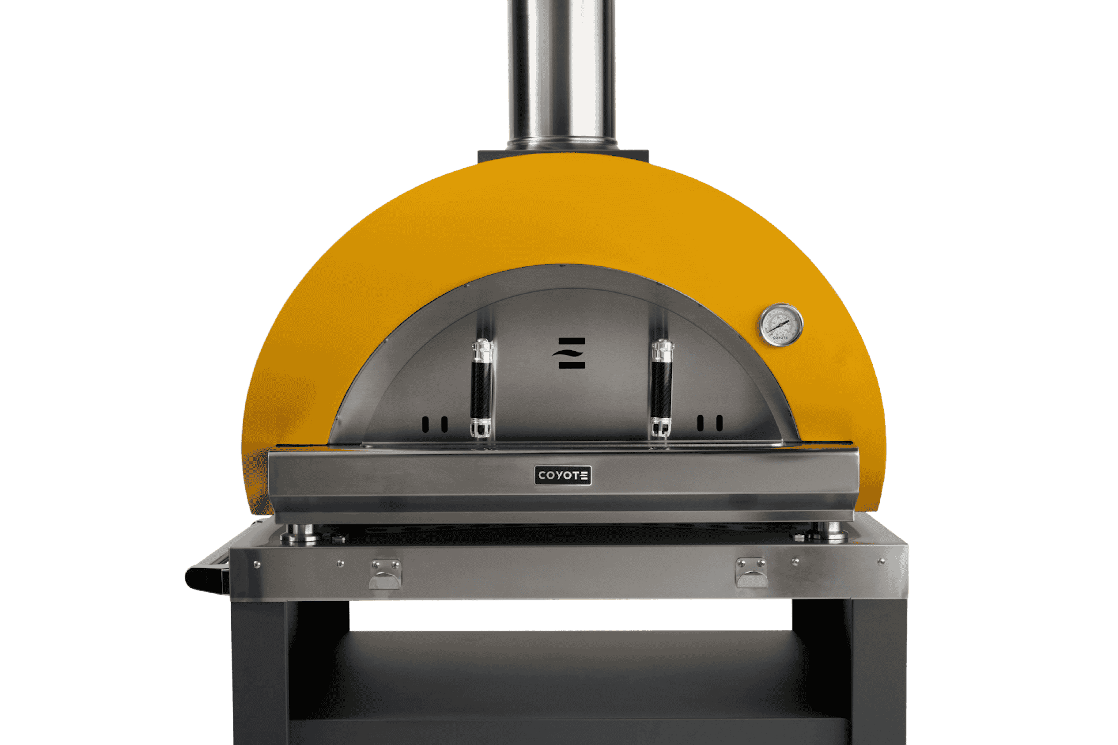 Coyote Wood Fired Pizza Oven on cart