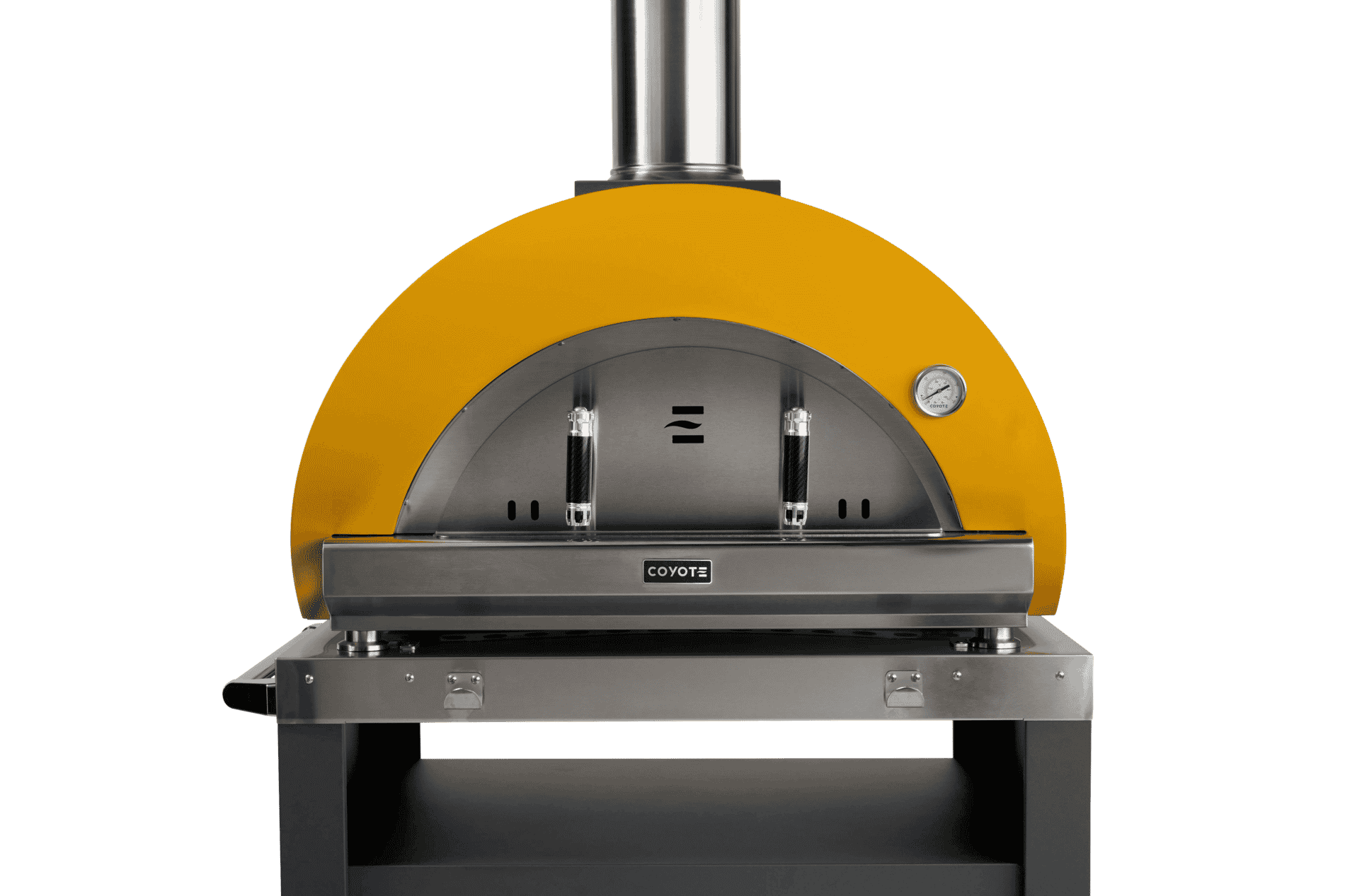Coyote Wood Fired Pizza Oven on cart