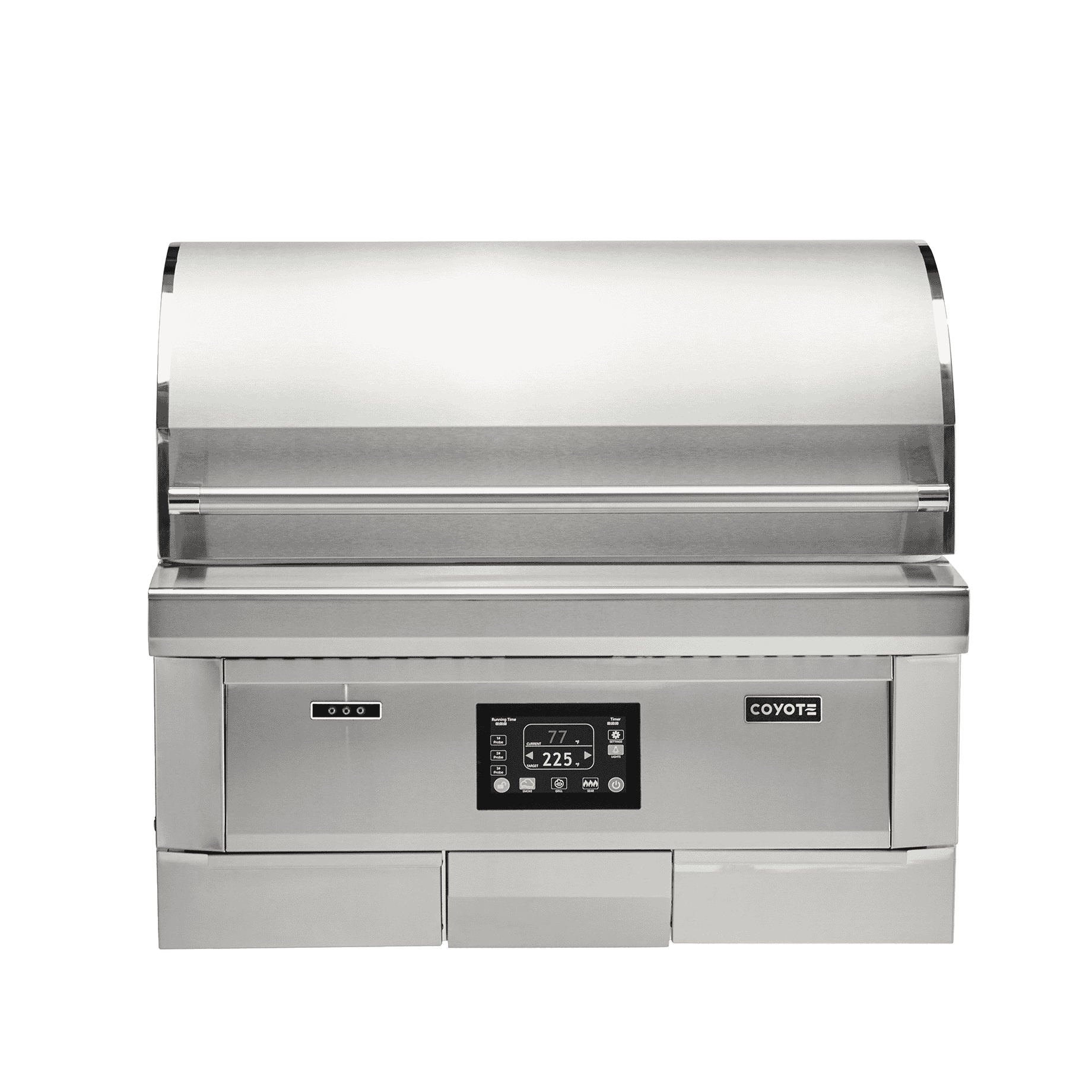 Coyote pellet grill