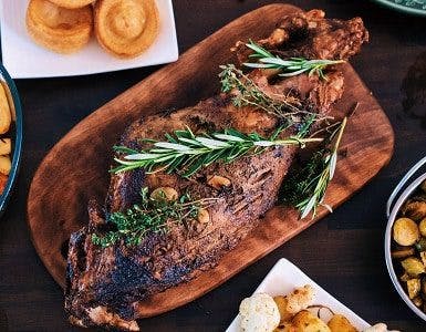 steak cooked on coyote grill