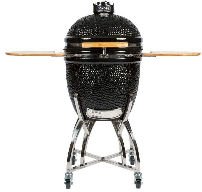 Coyote asado on cart