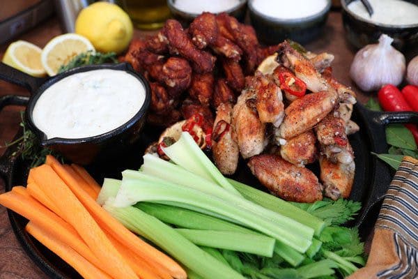 beer brined chicken wings