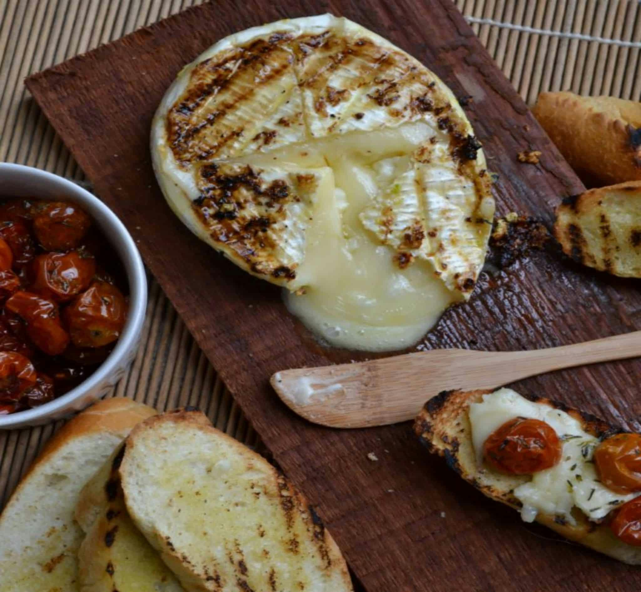 grilled brie