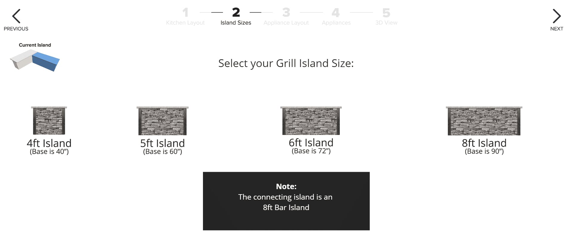 step 2 of kitchen design