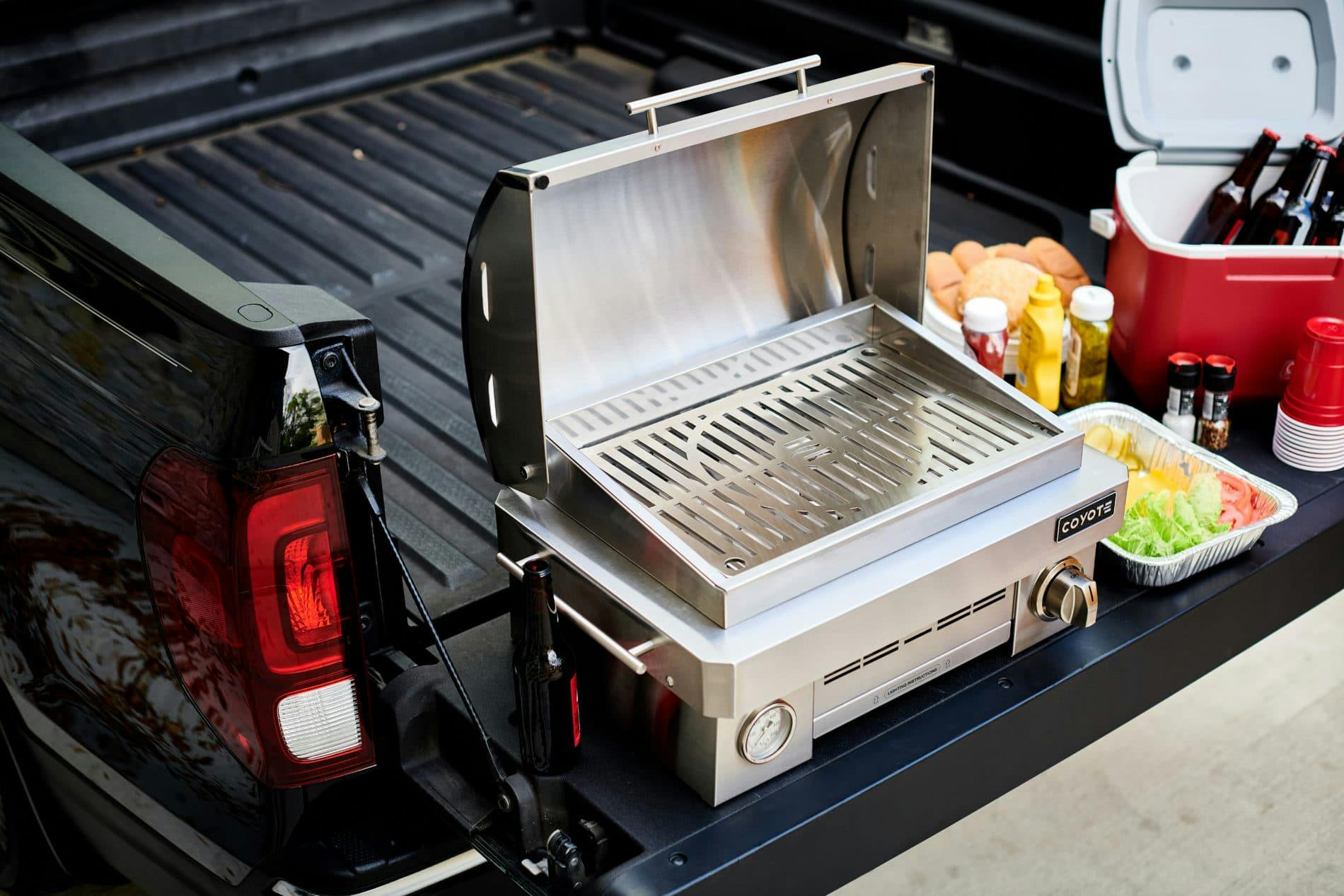 portable coyote grill