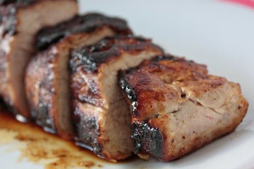 grilled pork