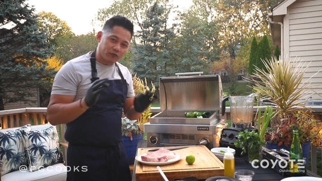 chef paul with coyote