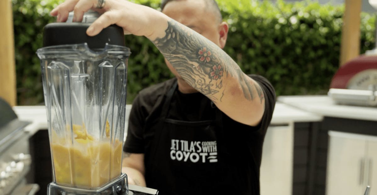 Pineapple vinaigrette made by Coyote Outdoor