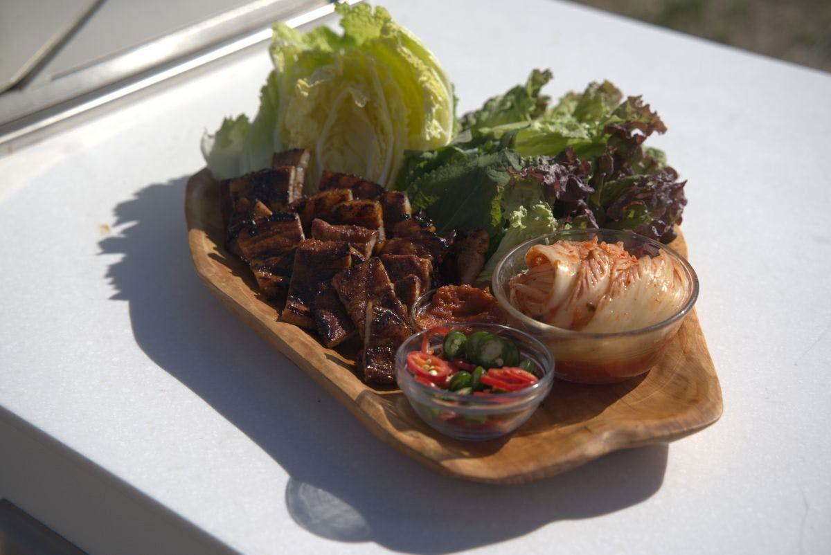 KOREAN SPICY PORK BELLY