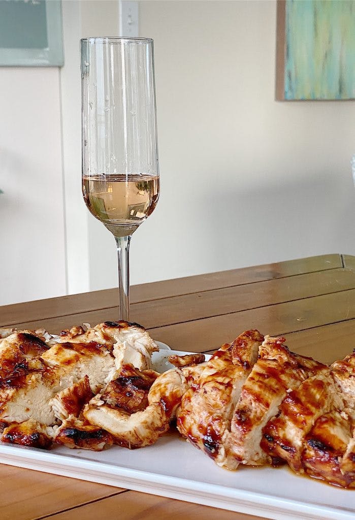 grilled chicken made by Coyote Outdoor