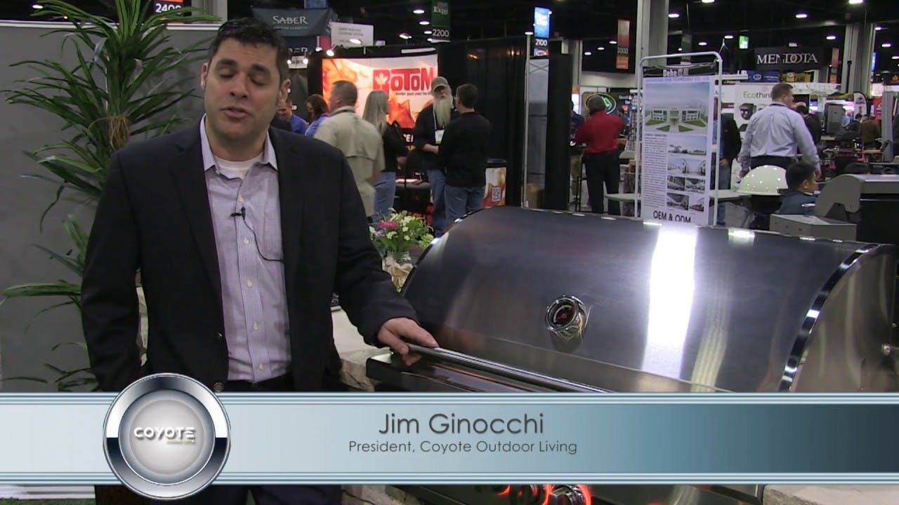 Jim Ginocchi introduces the Coyote S-Series Grill