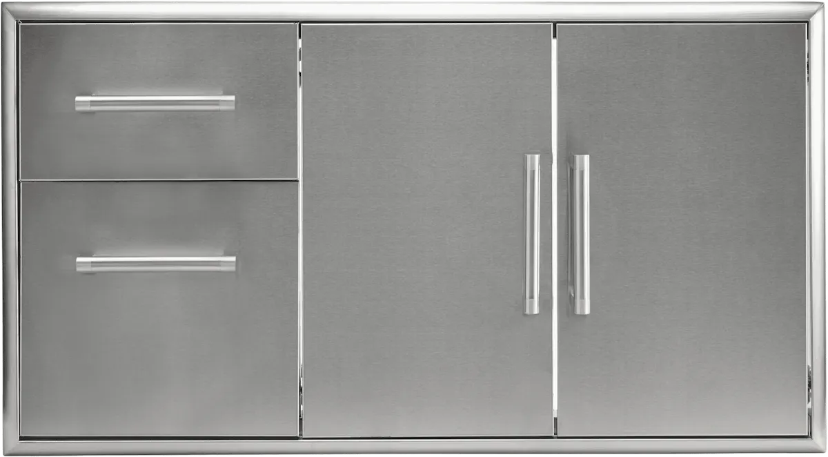 Coyote 45" Double Access Doors & Access Drawer C3-CD2DC